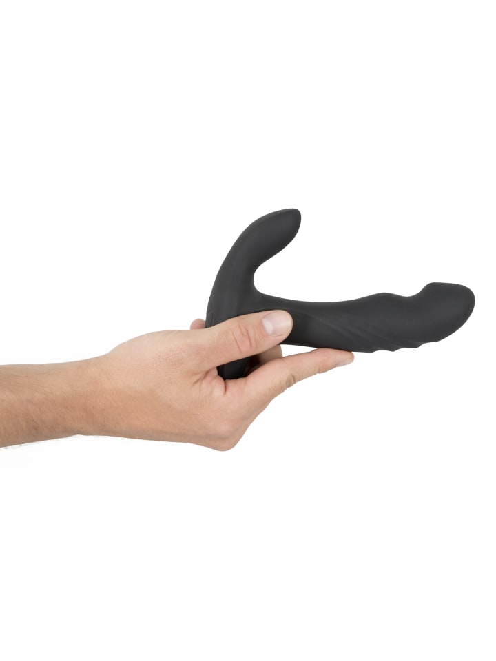 Rebel Prostata-Vibrator Rebel Plug mit Perineumreizer in schwarz günstig kaufen 16,5 cm