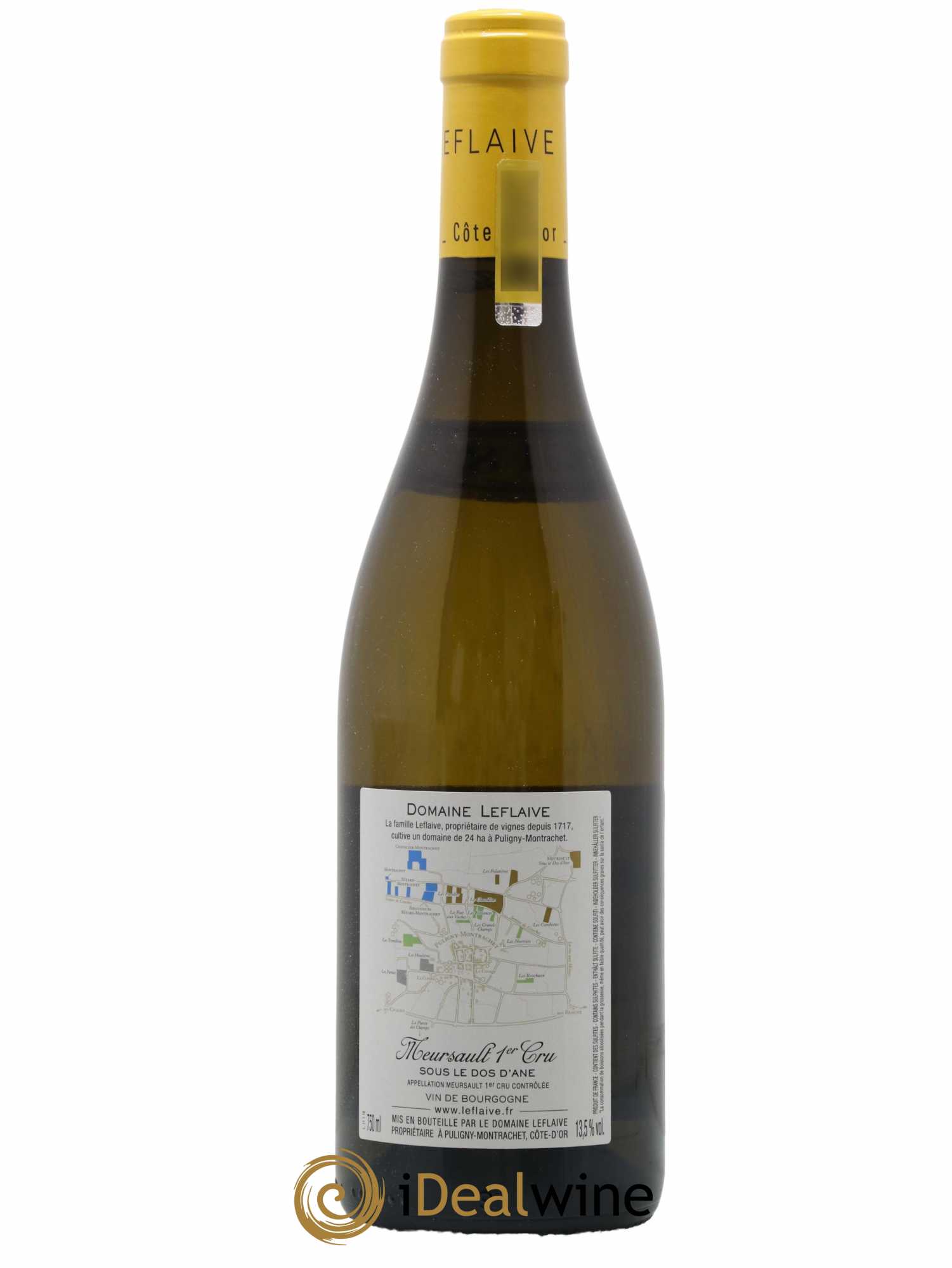 Meursault 1er Cru Sous le Dos d'Ane Leflaive (Domaine)  2018 - Lot de 1 Bouteille
