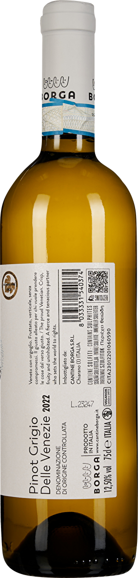 Cantine Borga Pinot Grigio Delle Venezie 2022