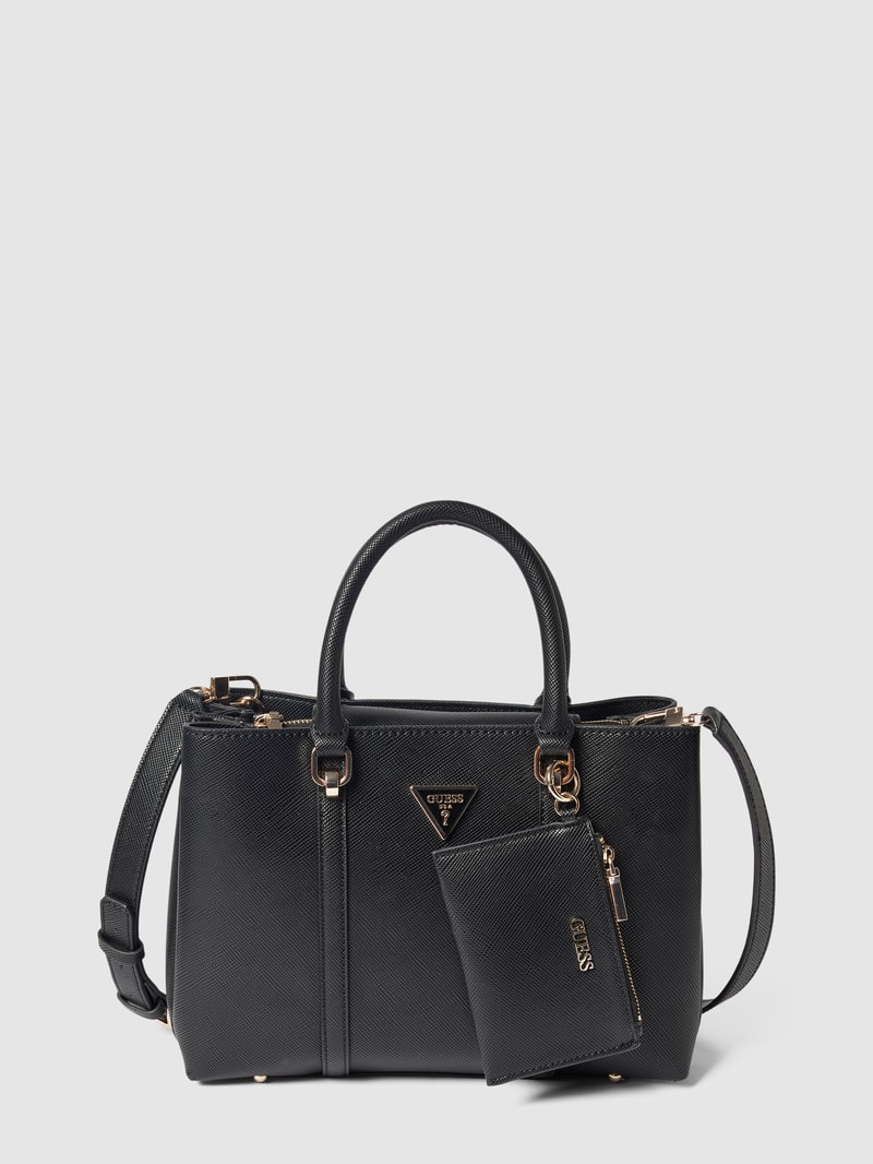 Tote Bag mit abnehmbarer Extratasche Modell 'CRAIG' in schwarz