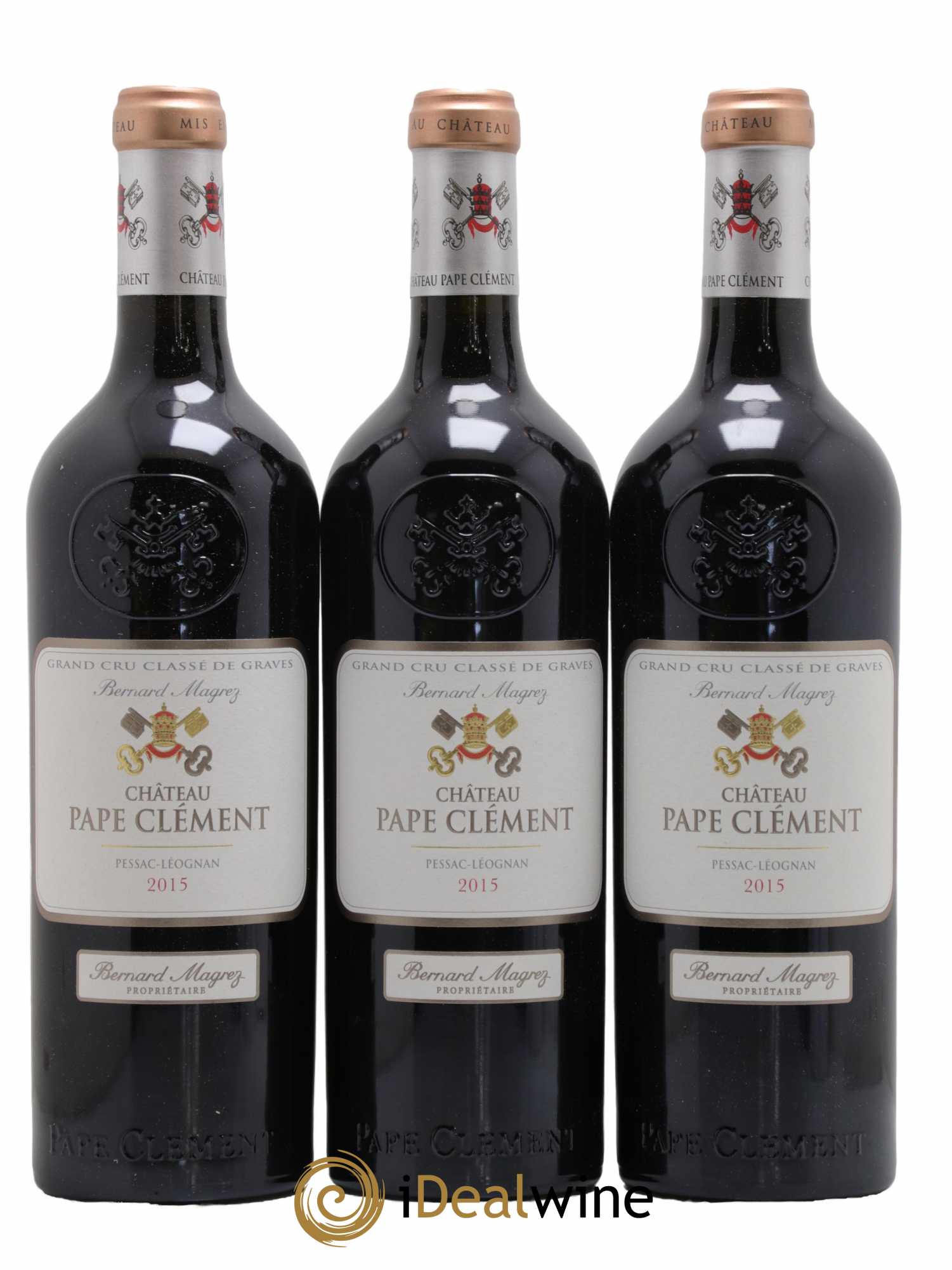 Château Pape Clément Cru Classé de Graves  2015 - Lot de 6 Bouteilles