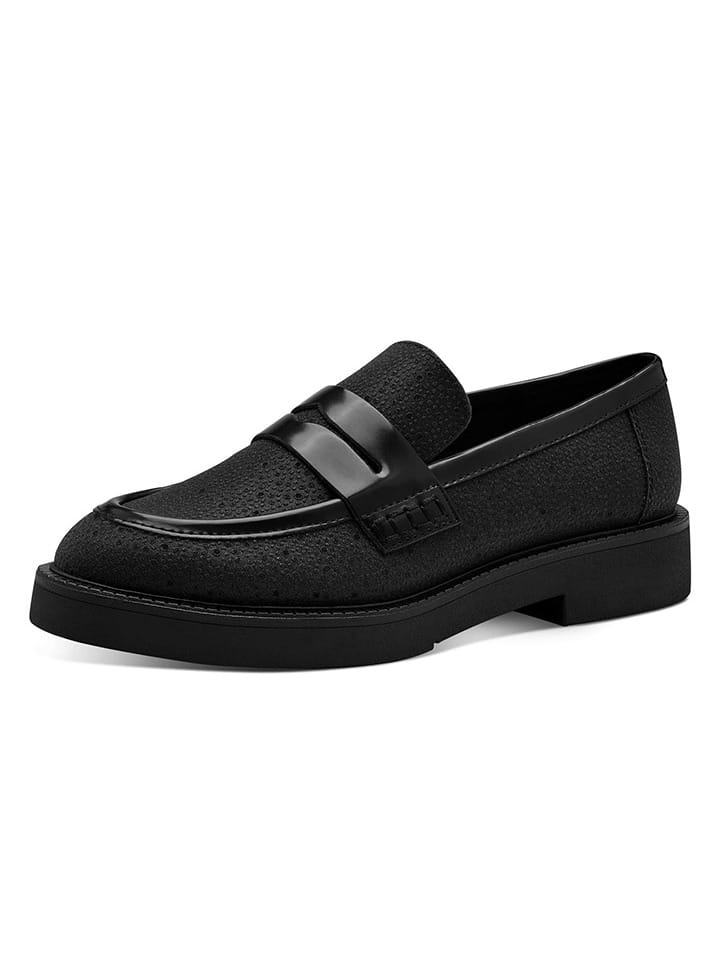 Marco Tozzi Slipper in Schwarz günstig kaufen