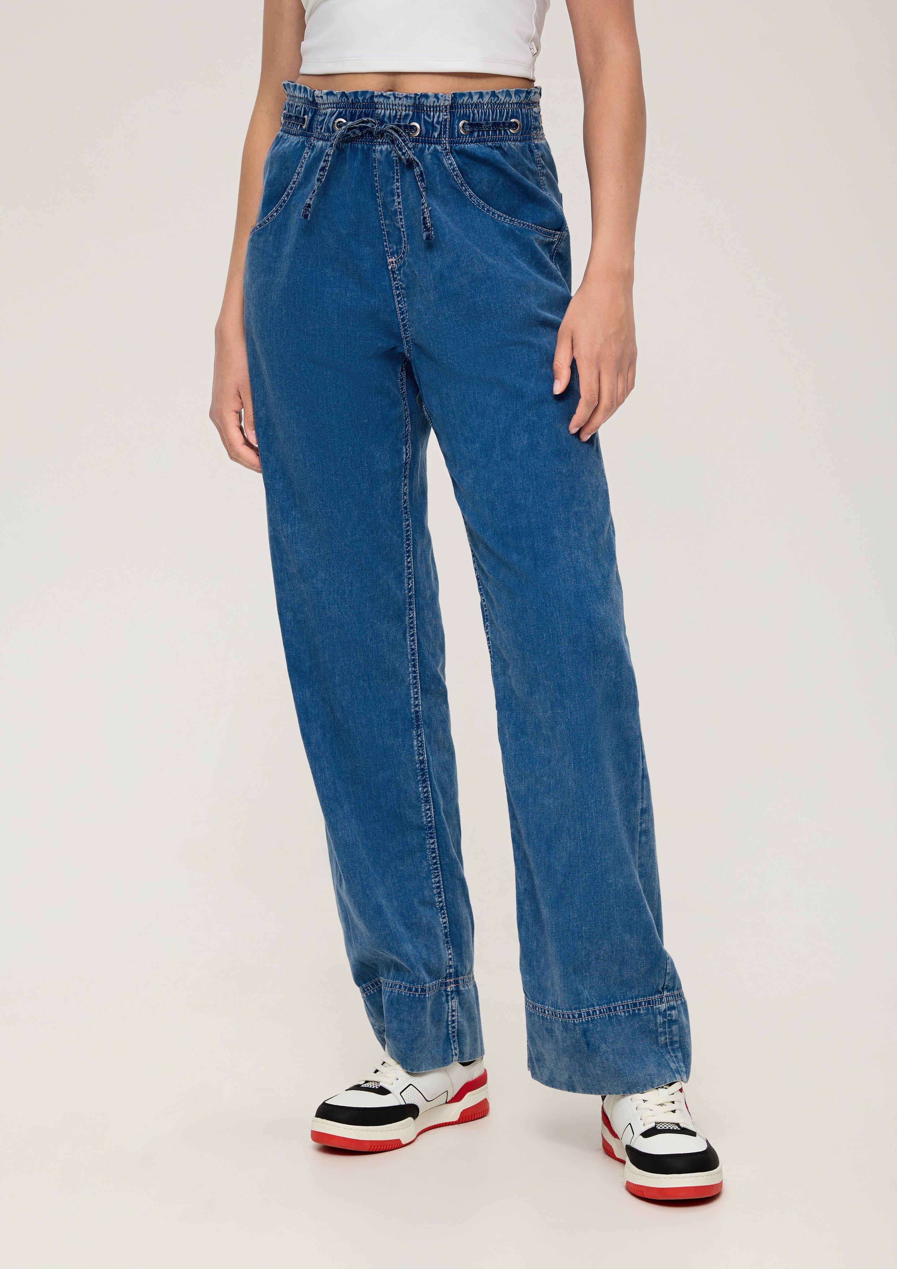 Jeans Catie / Slim Fit / Mid Rise / Wide Leg  2131137-55Y2