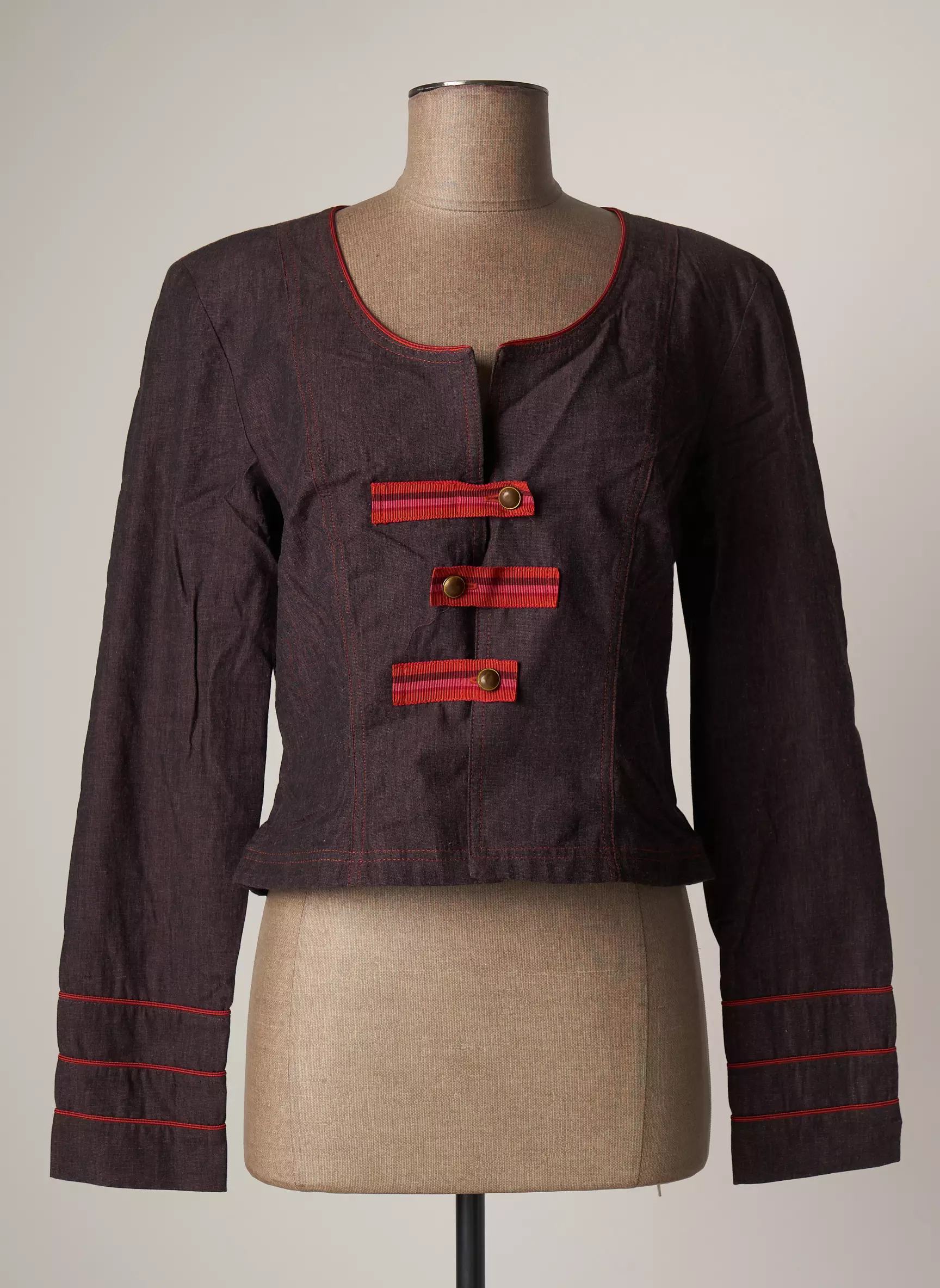 Madame Zaza Of Marseille Vestecasual Femme couleur violet