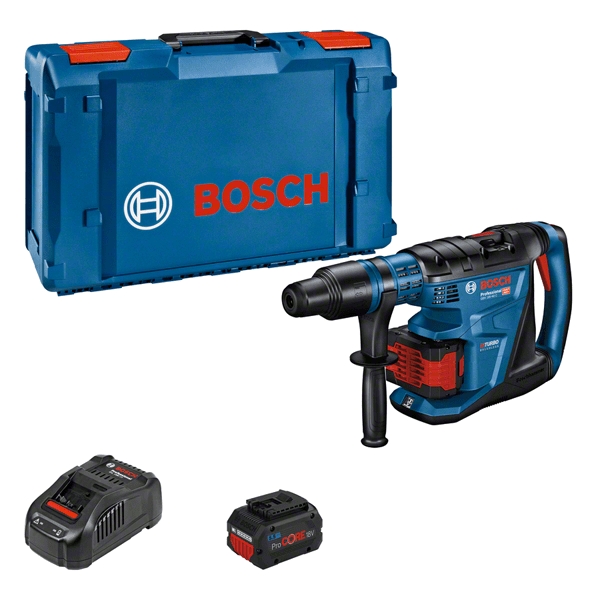 Bosch Blue 0611917103 GBH 18V-40 C Profi-Kombihammer 9J SDS-max 18V 5,5Ah Li-Ion