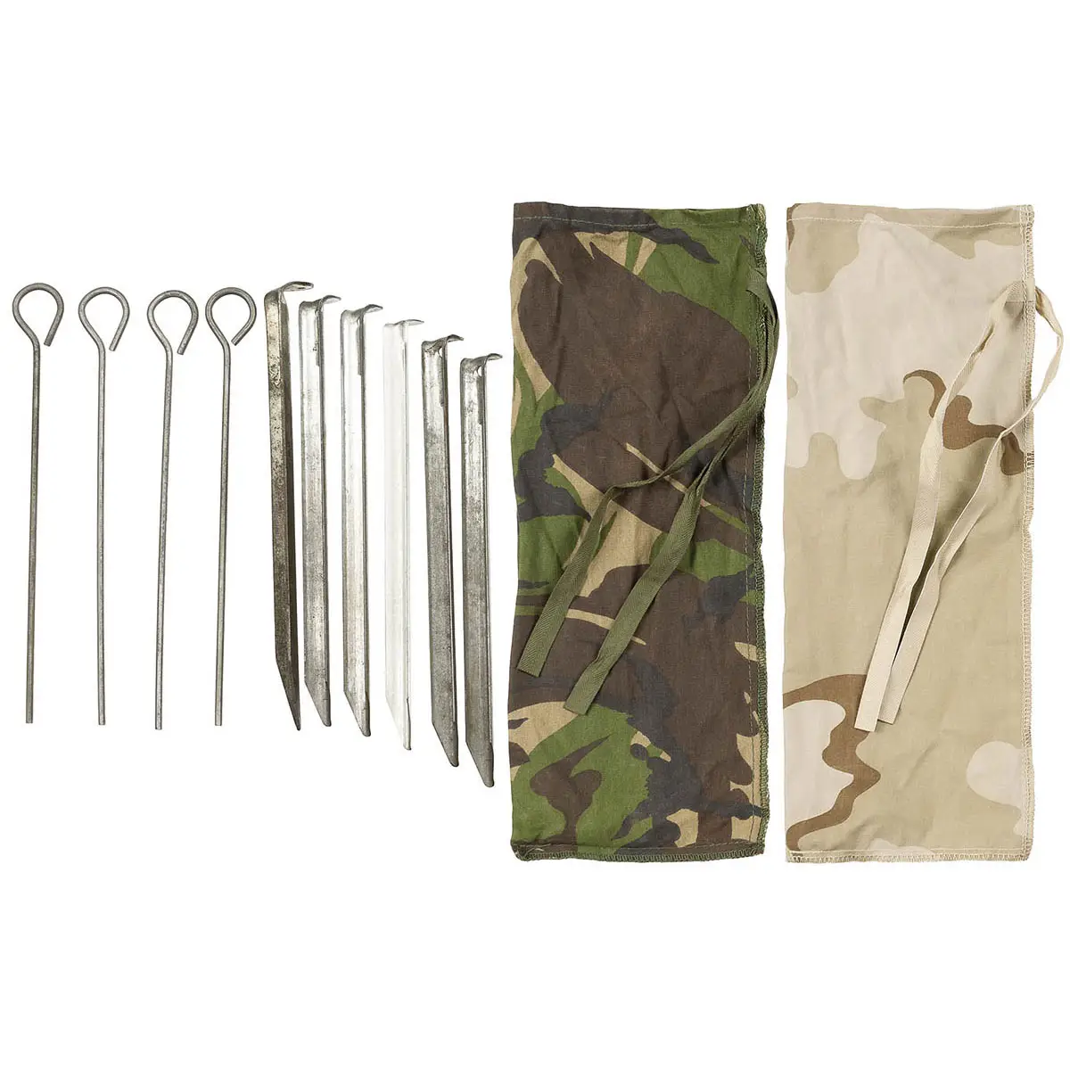 Holl. Zelthering-Set mit Tasche gebraucht