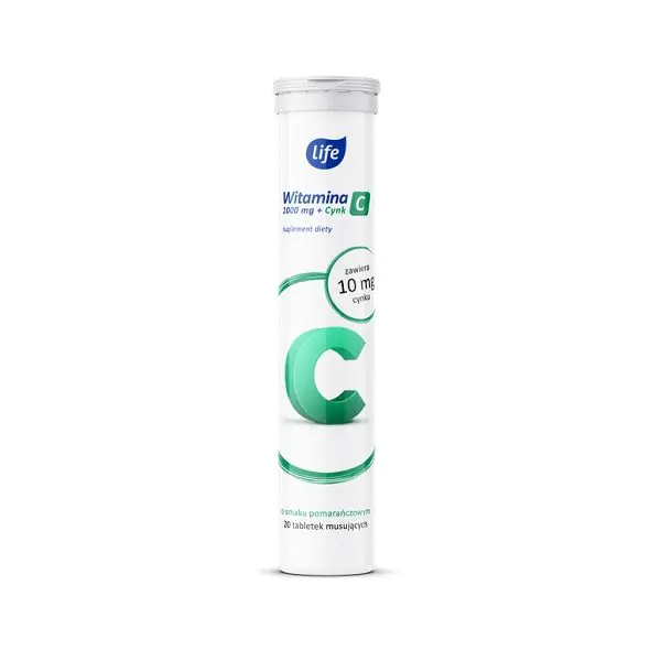 Life vitamin C + cink, šumeće tablete