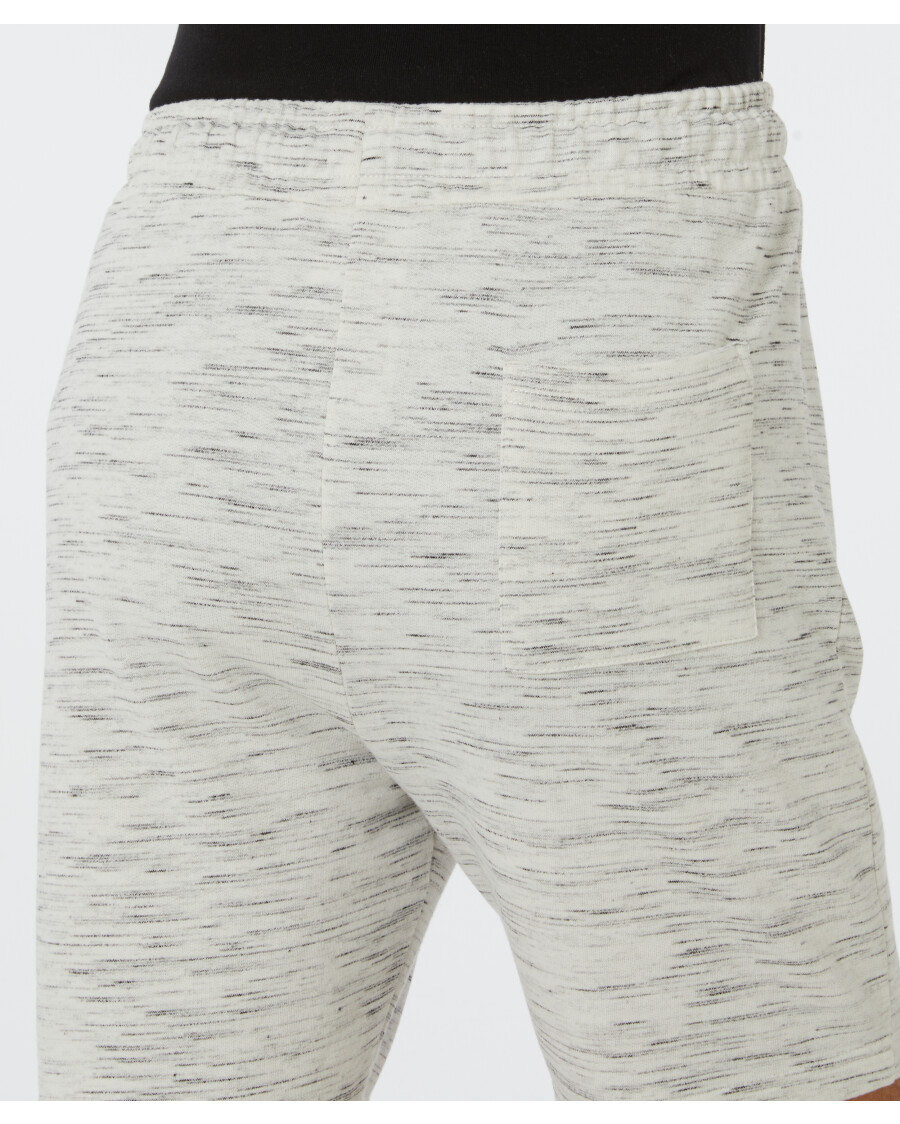 Melierte Sweatshorts