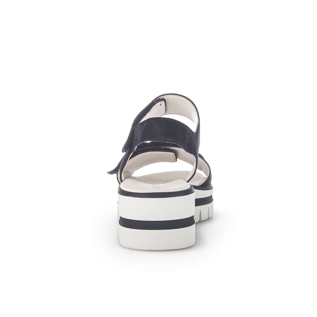 Gabor fashion Plateau Sandale blau
