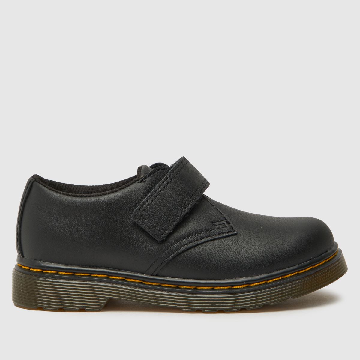 Dr Martens svarta Kamron II pojkarskor för småbarn