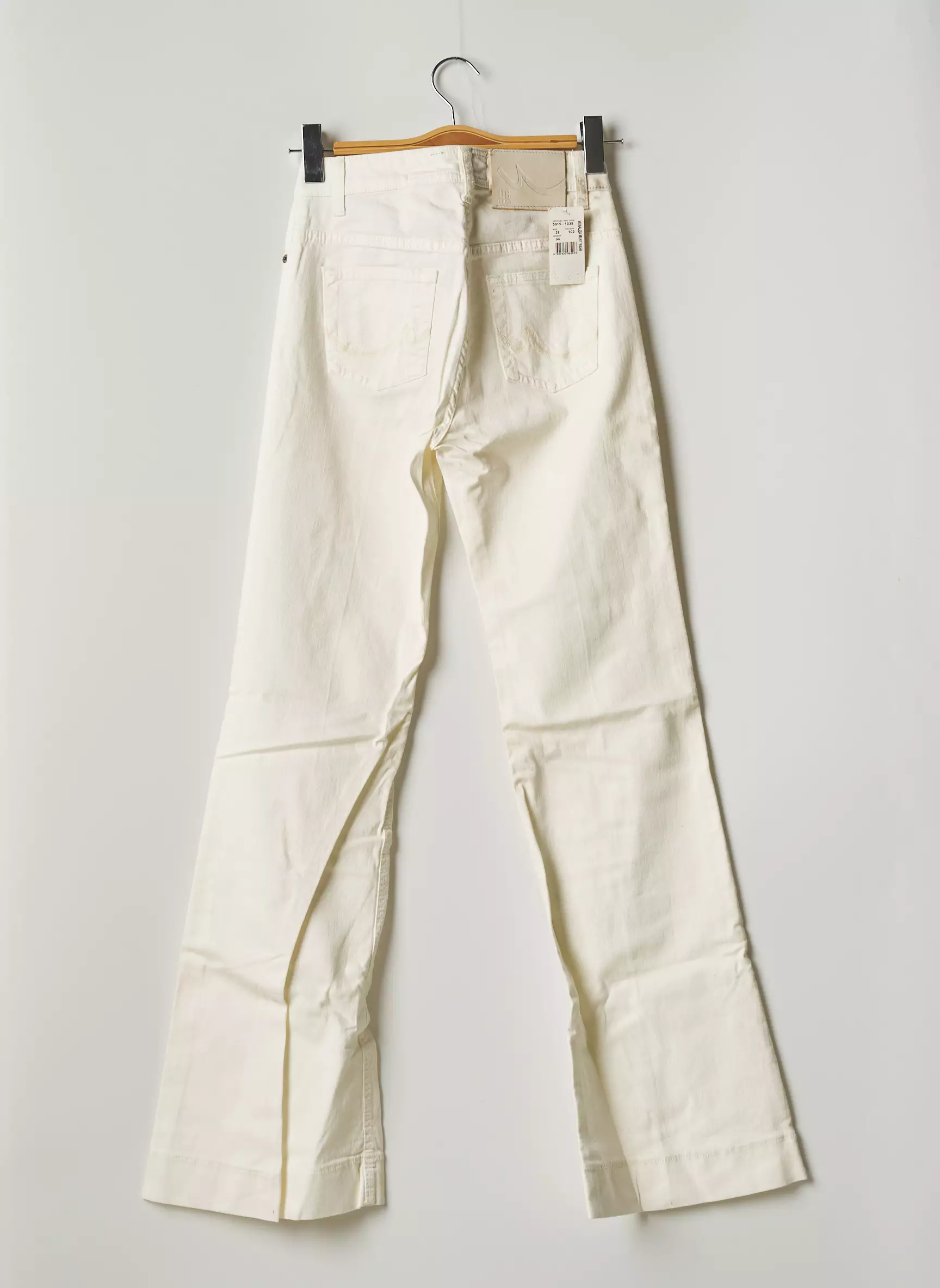 Ltb Pantalons Flare Femme couleur beige