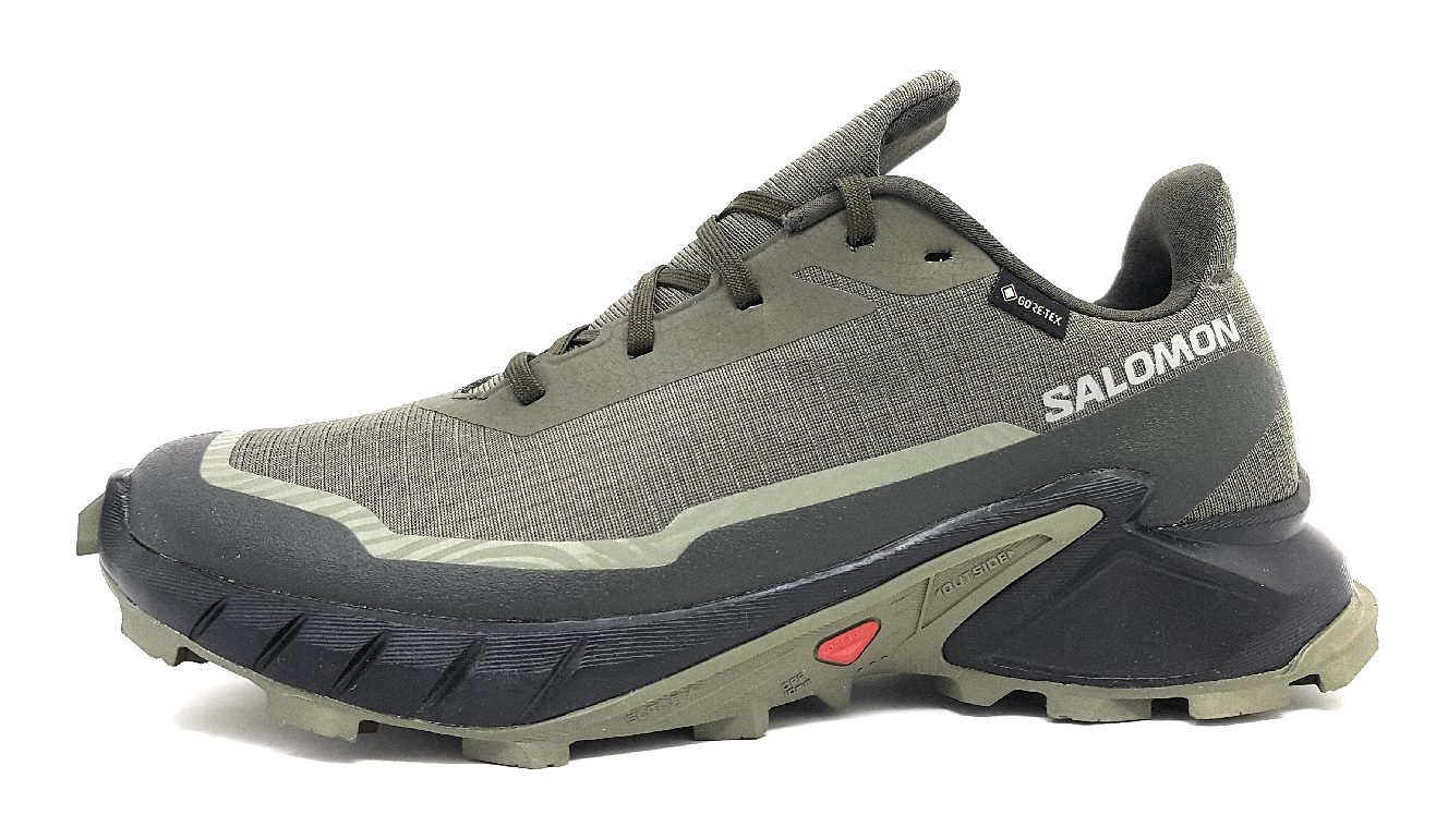 Salomon Alphacross 5 GTX L47310300 Grün Olive Night/ Black/ Green
