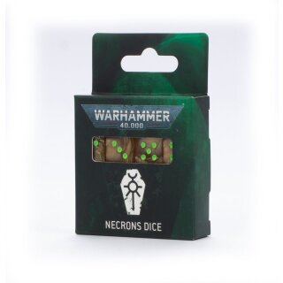 Warhammer 40000: Necrons Dice (49-47)