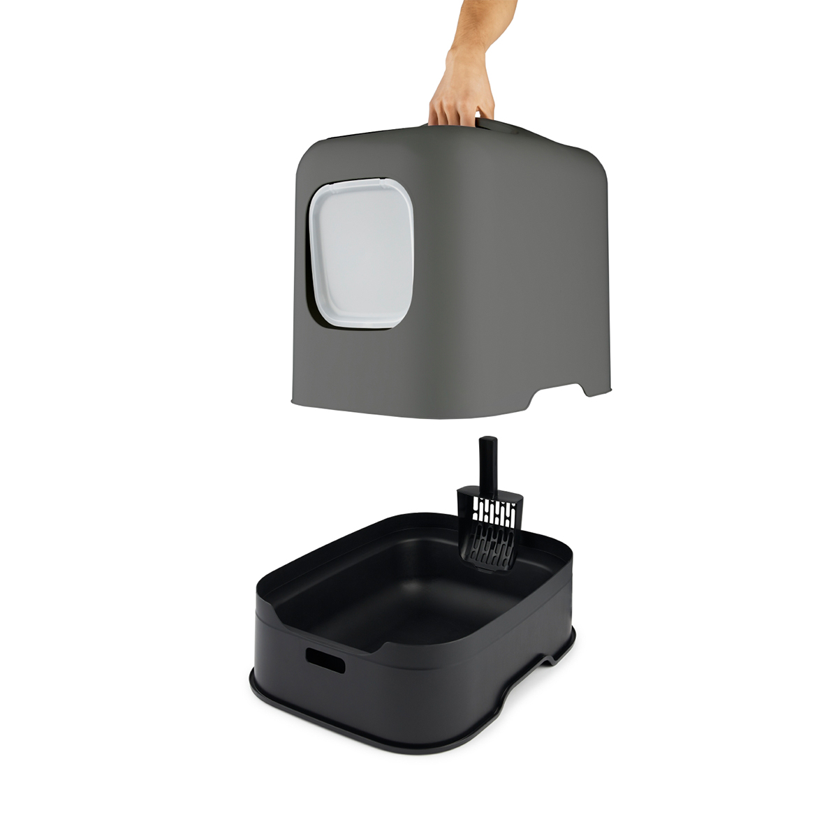 Rotho MyPet Katzentoilette BIALA anthrazit kaufen