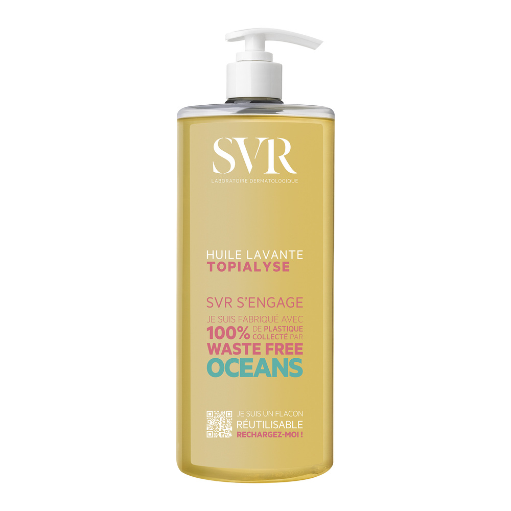 laboratoires svr Topialyse Huile Lavante Ocean 1L Huile de Douche