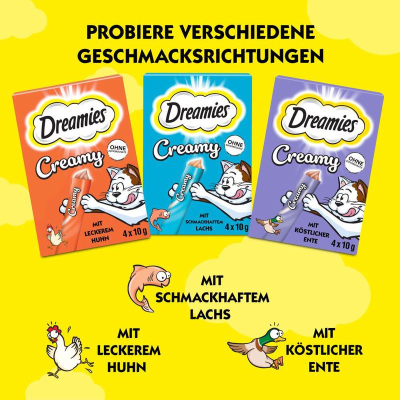 Dreamies Creamy Snacks zu TOP-Preisen