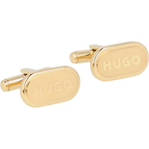 HUGO E-Classic Manschettenknöpfe Edelstahl 1.5 cm