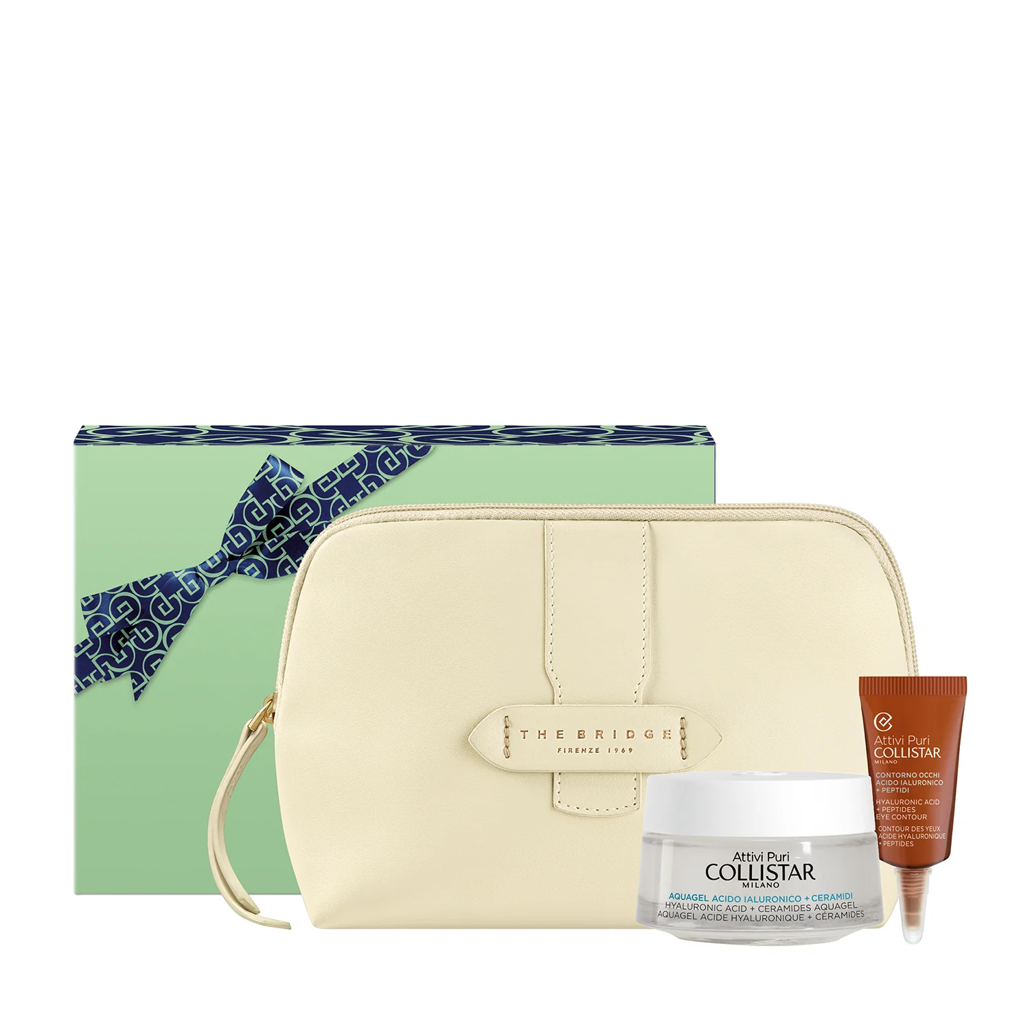 Set Acquagel de Pure Actives con Ácido Hialurónico + Ceramidas: Set Hidratante, Crema de Día Hidratante, Tratamiento Anti-Inflamación y para Ojeras.