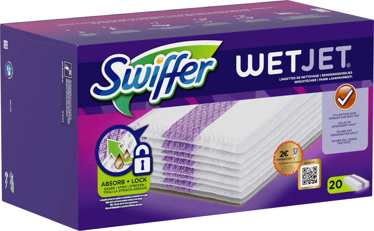 Bodentücher Wet Jet Nachfüllpack, 20 St
