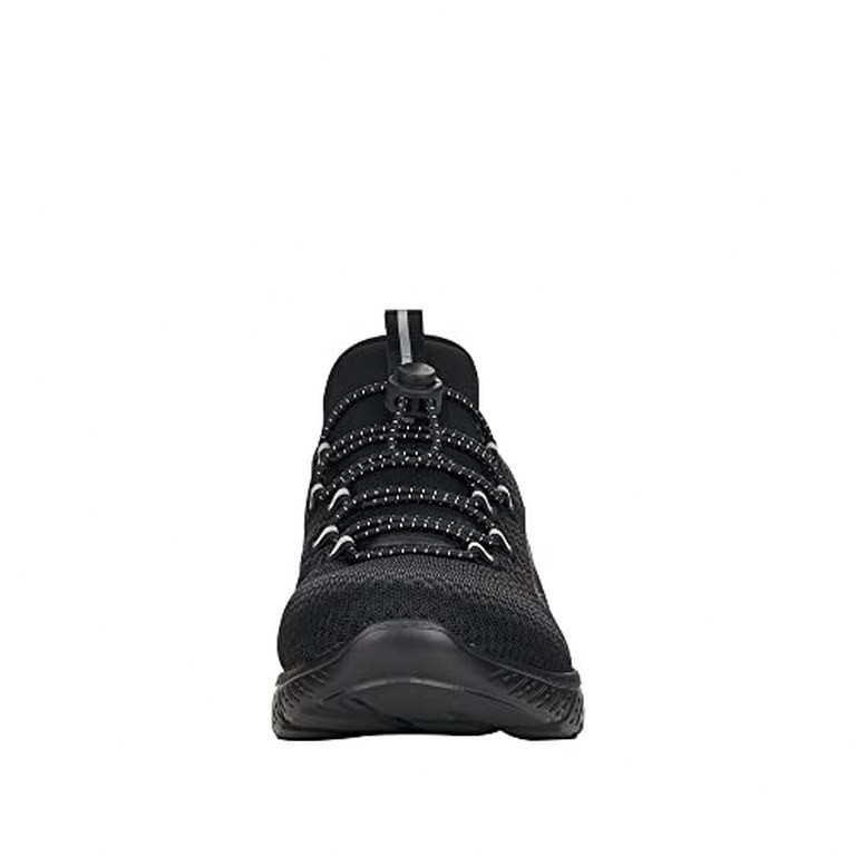 RIEKER Sportliche Slipper schwarz