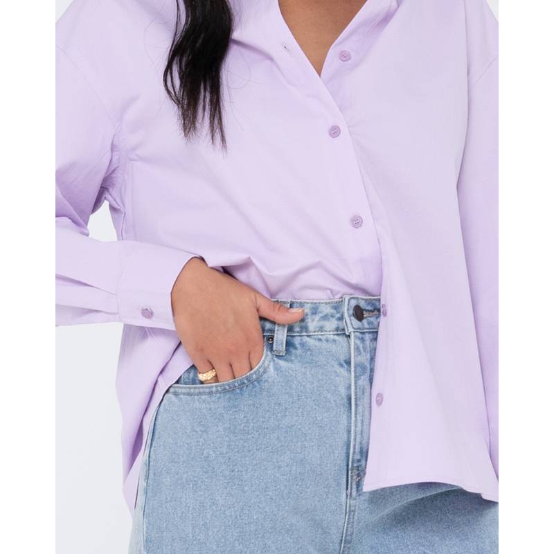 RUSTY POPSICLE LONG SLEEVE SHIRT Langarmbluse Damen