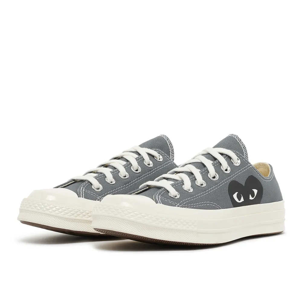 Comme des Garcons Play Heart Chuck Taylor All Star 70 Low P1K121-GRY / grau