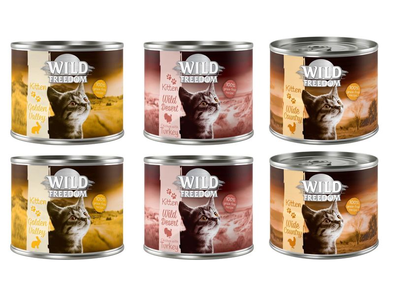 Wild Freedom Kitten 6 x 200 g zu TOP-Preisen