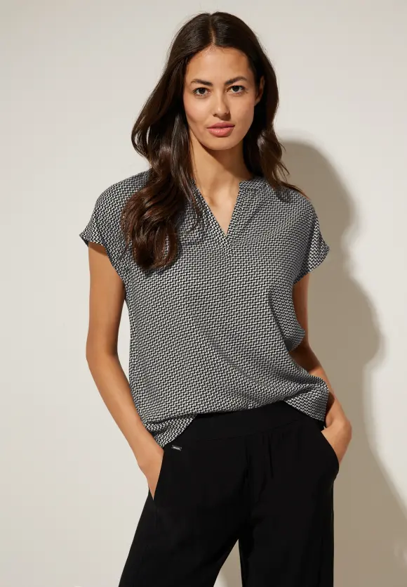 Street One Minimalprint Blusenshirt