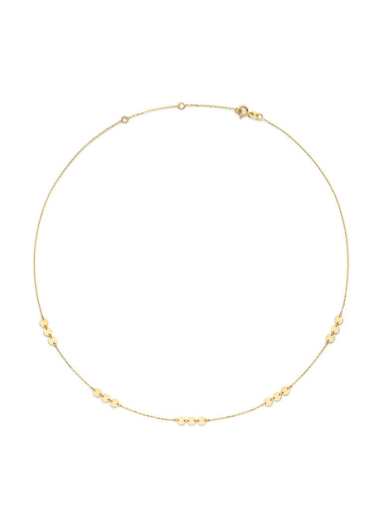 Colier Jackie West End din aur galben de 14k