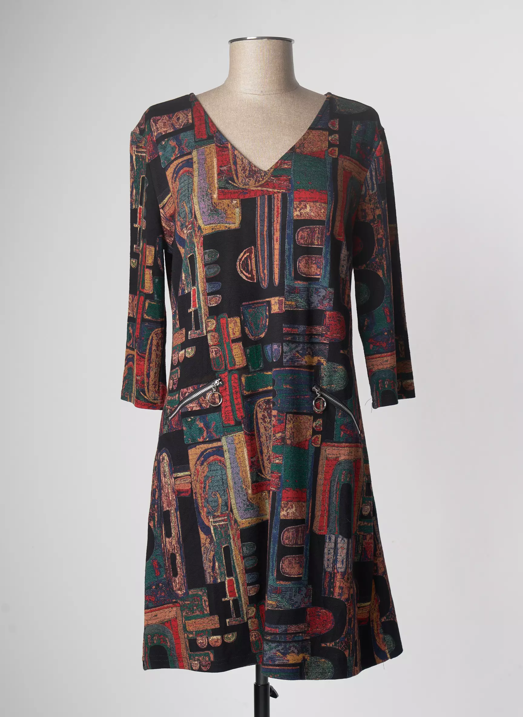 Vegas Robes Courtes Femme couleur noir