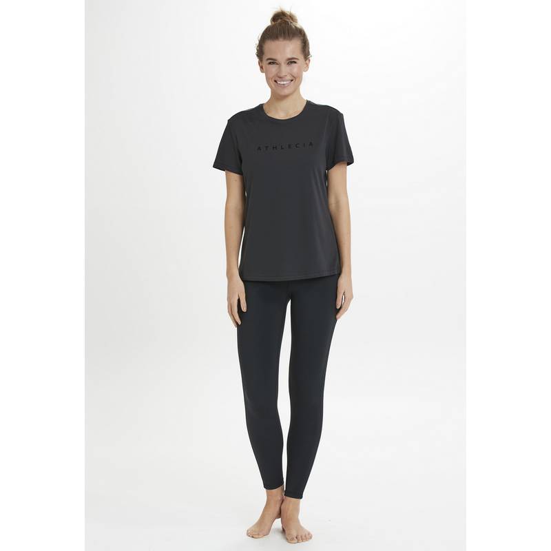 Athlecia KATTY W Slub Tee Printshirt Damen