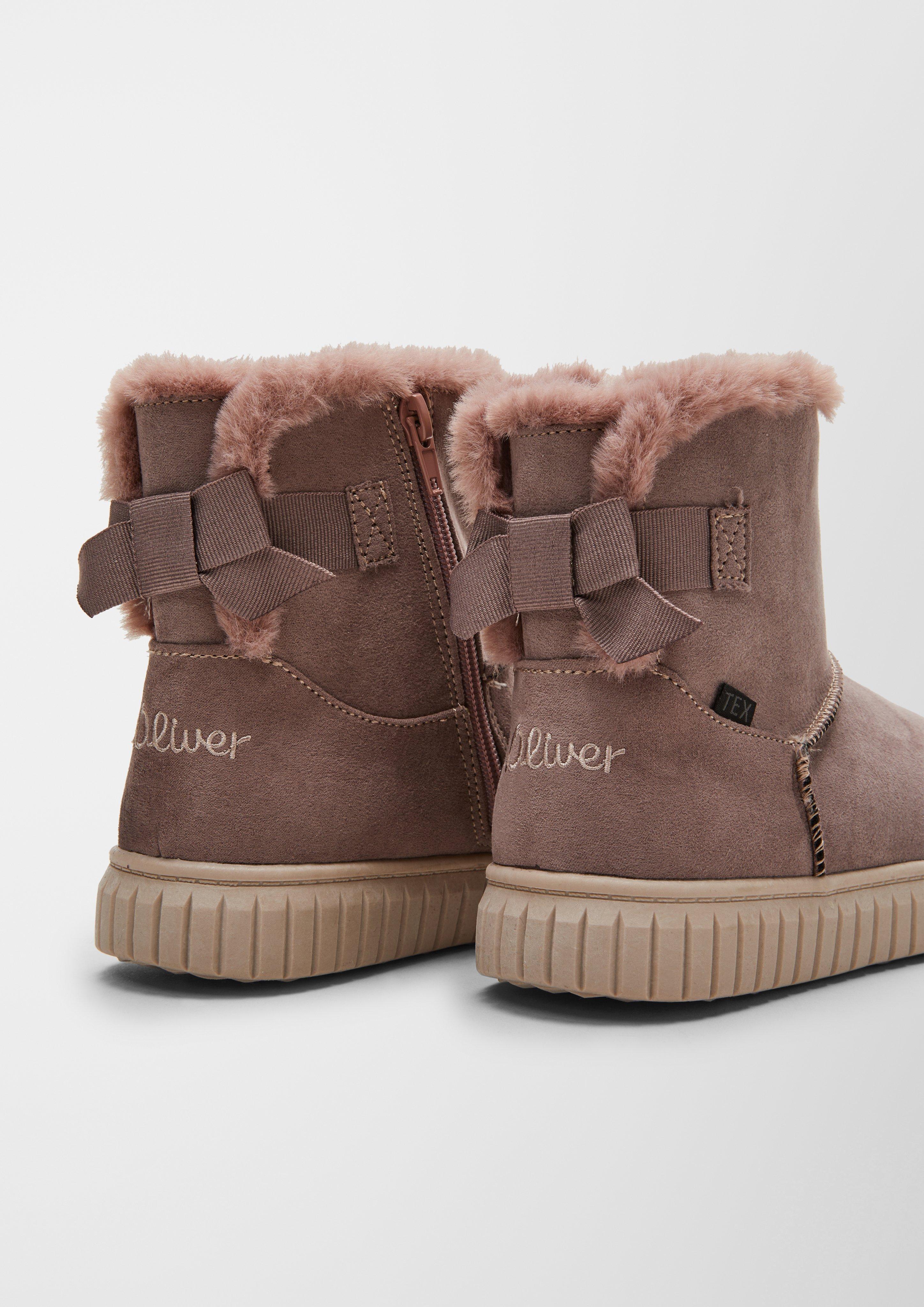 Stiefel mit Teddyplüsch-Futter  104.207.101.46408-512