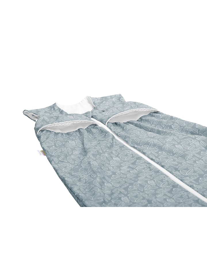 Kinderhaus Blaubär Odenwälder Sommer Schlafsack Anni light white leaves TOP in Grey günstig kaufen