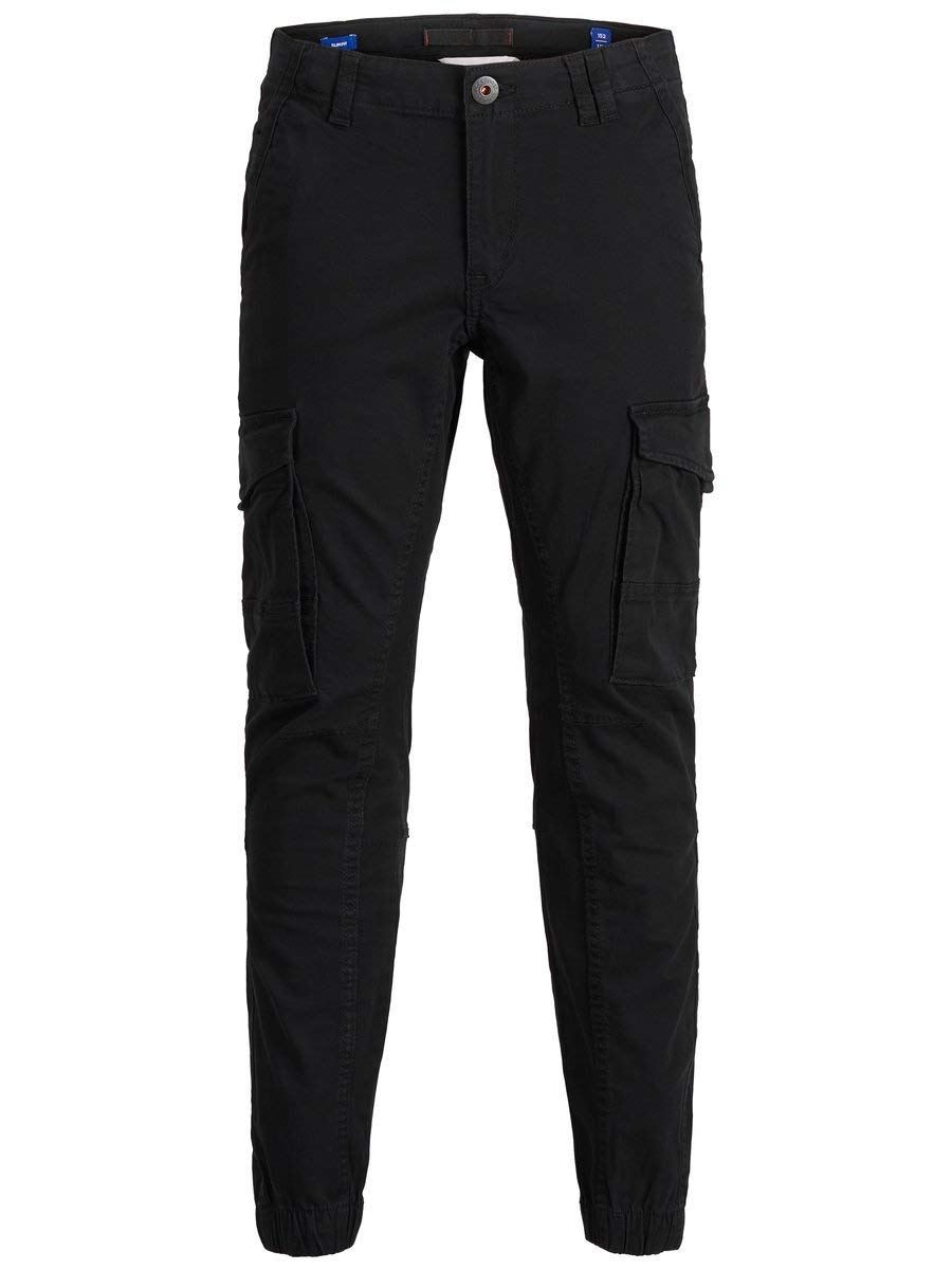 JACK & JONES Jungen Sportschuhe schwarz JJIPAUL JJFLAKE AKM 542 BLACK NOOS, Blac