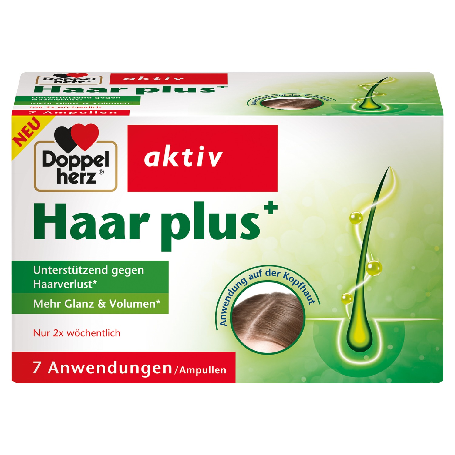 Haar plus Ampullen