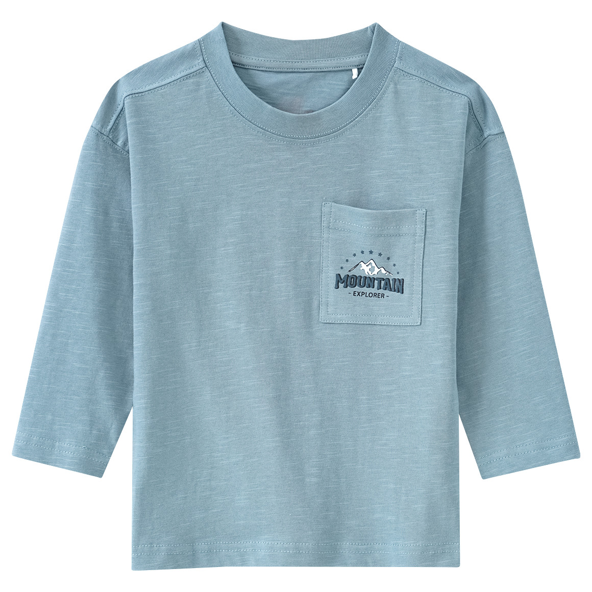 Jungen Langarmshirt mit Brusttasche