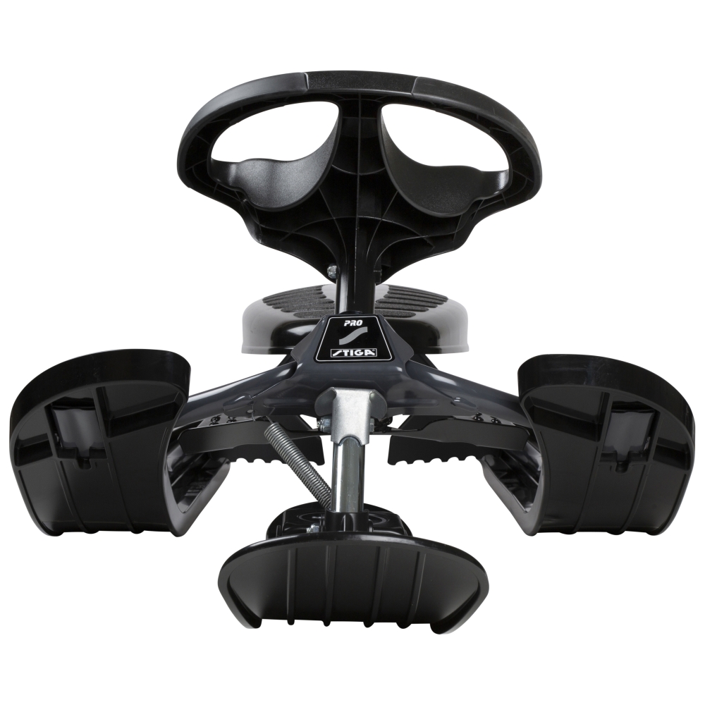 STIGA Snow Racer Lenkschlitten Graphite Grey