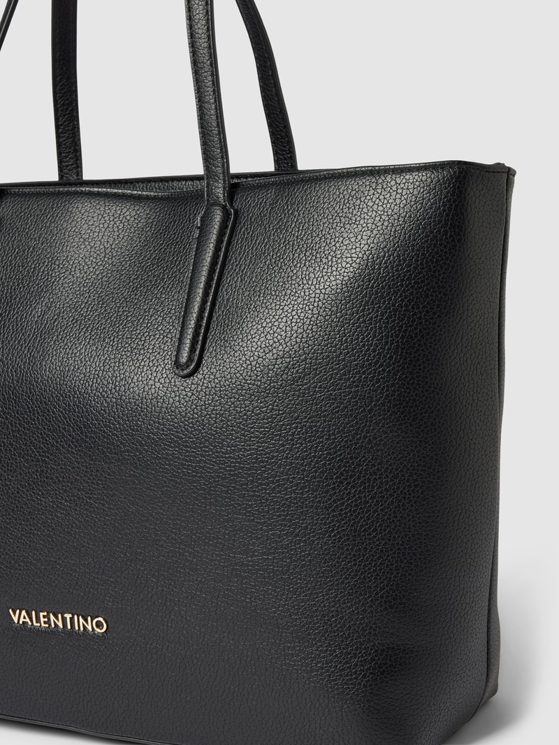 Shopper mit Label-Applikation Modell 'SPECIAL MARTU' in black