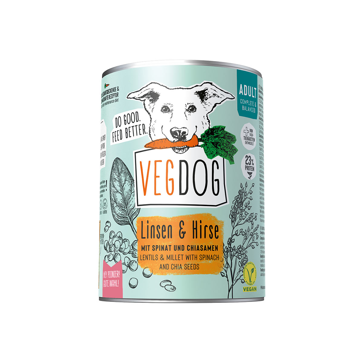 VEGDOG Adult Linsen & Hirse günstig kaufen bei ZooRoyal