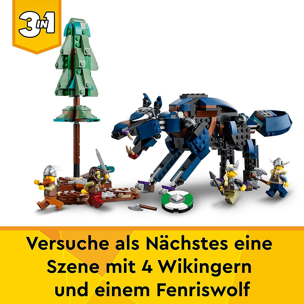 LEGO® Creator 31132 Wikingerschiff mit Midgardschlange