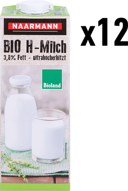Naarmann Bio H-Vollmilch 3,8%