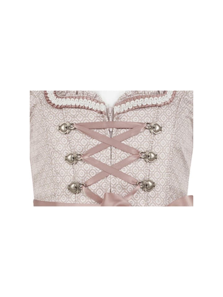 Nübler Kinderdirndl 3-teilig Stella in Taupe günstig kaufen