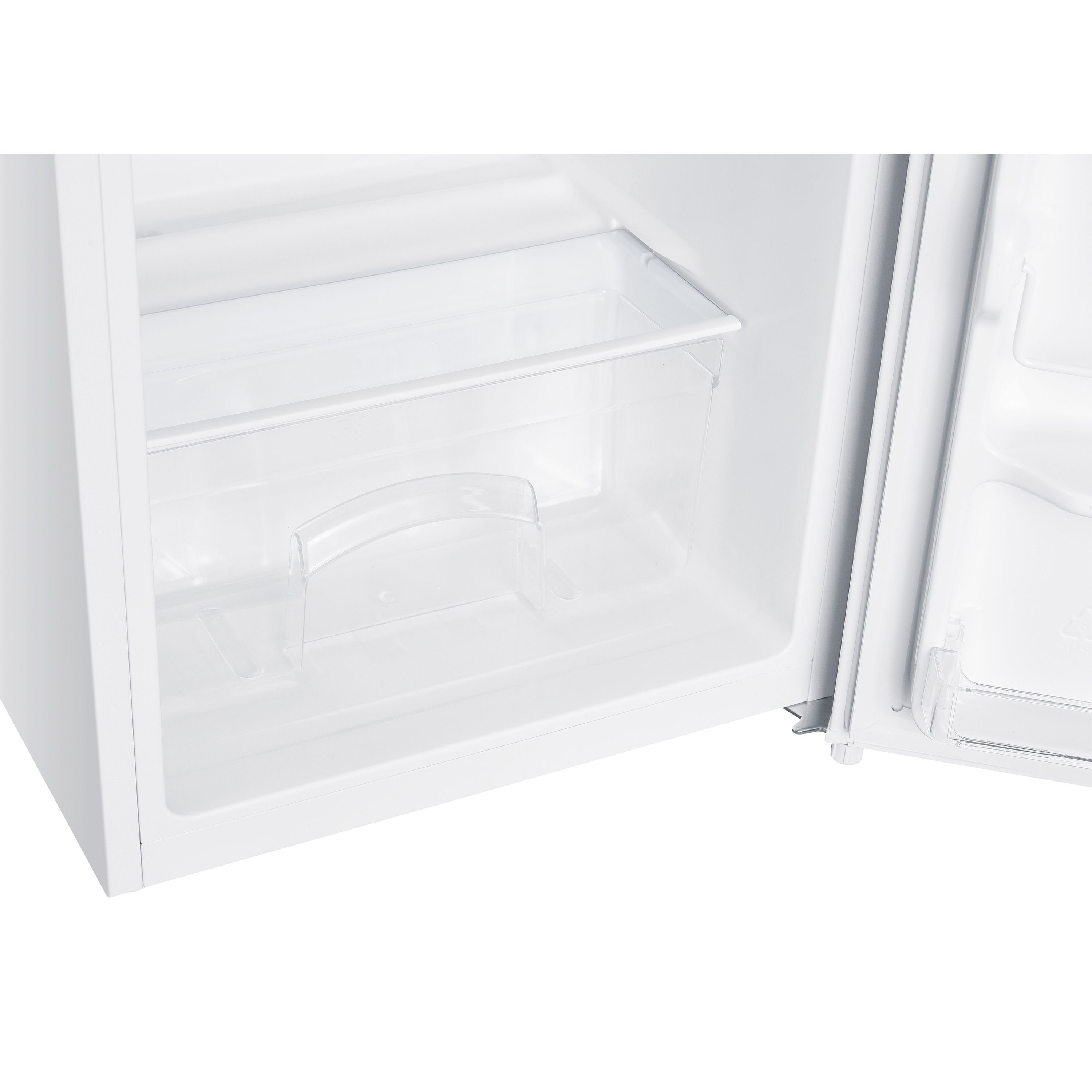homeX Kühlschrank CS1014-W, 85 cm hoch, 48 cm breit, 90 L Gesamt-Nutzinhalt, Ohne Gefrierfach, Freistehend, Cool-Zone