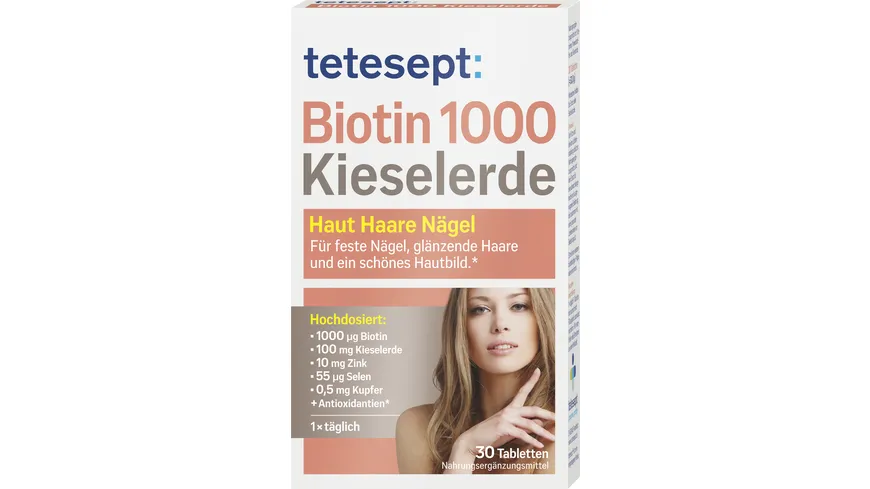 tetesept Biotin 1000 + Kieselerde