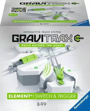 GraviTrax POWER Element Switch & Trigger - Kugelbahn-Erweiterung für Kinder ab 8 Jahren