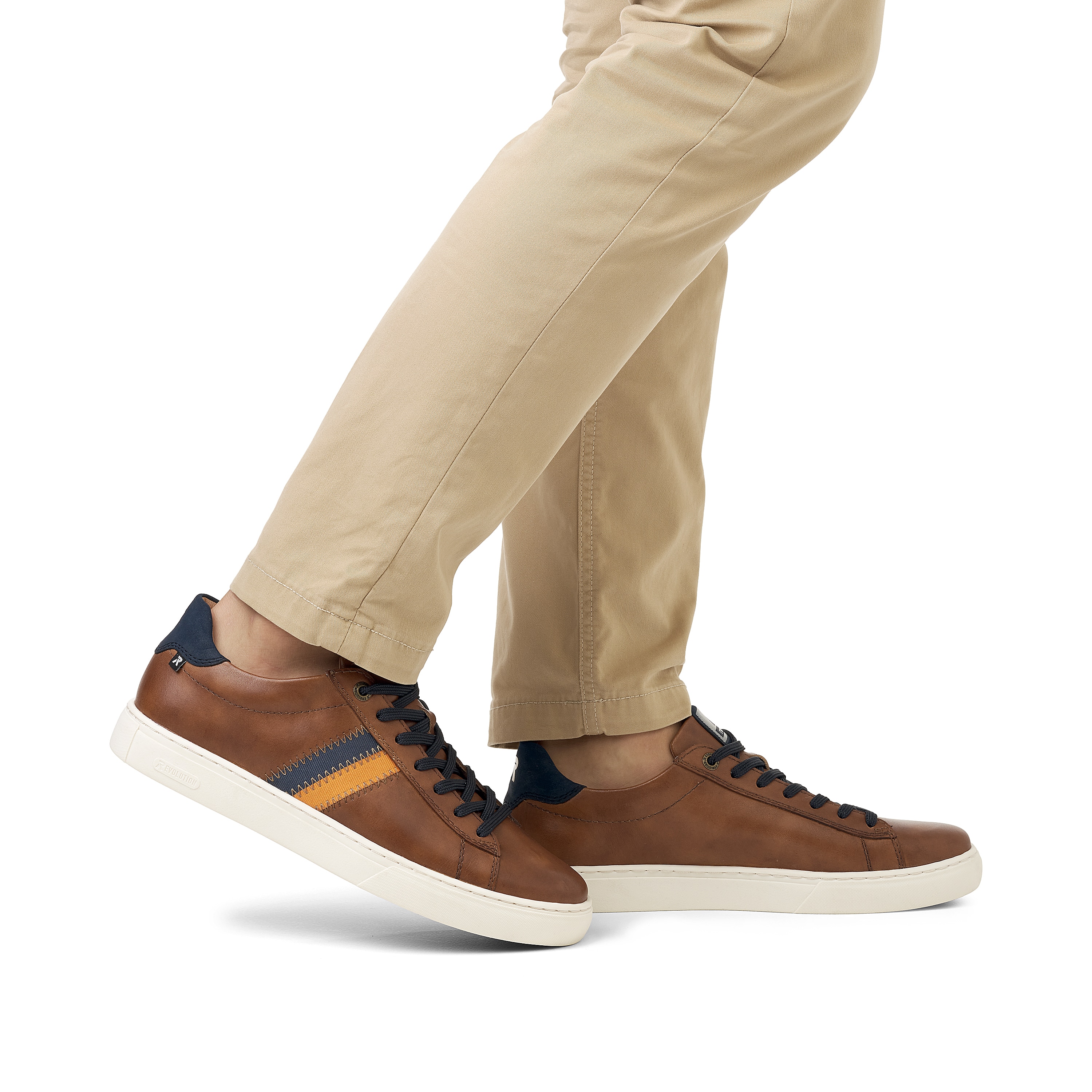 Rieker Herren Sneaker Low nut brown