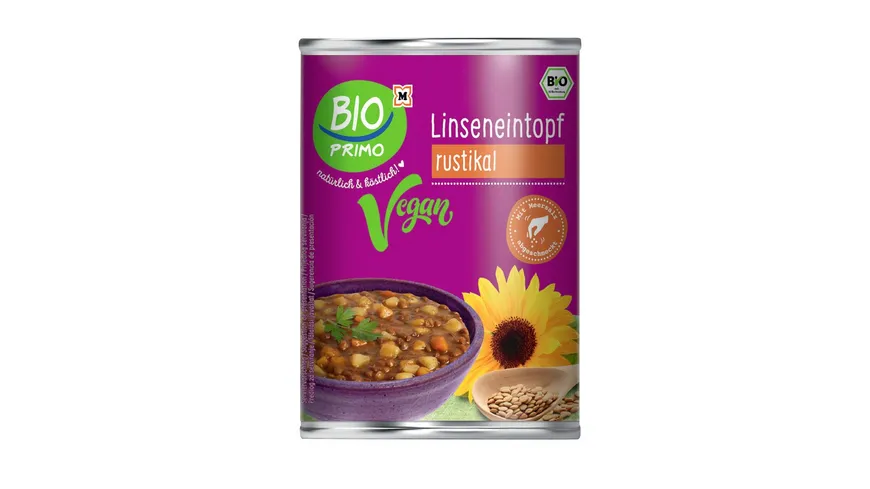 BIO PRIMO Bio Veganer Linseneintopf 400 g