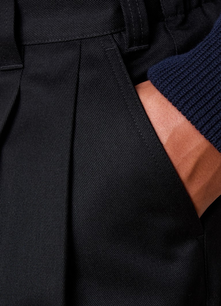 Maison Margiela Platas bikses ar šuvēm kabatām