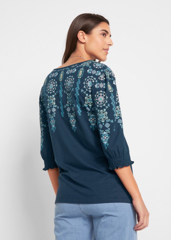 Shirt-Tunika, 3/4-Arm