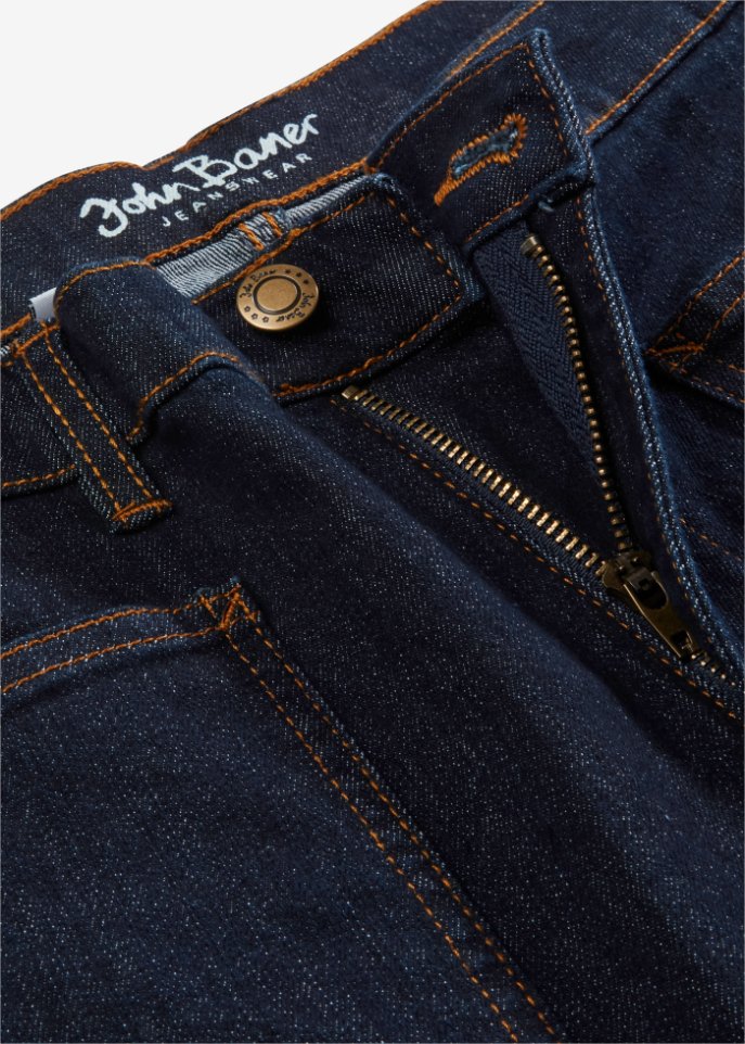 Komfort-Stretch-Jeans, Wide